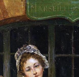 Фрагмент Флорист за работой