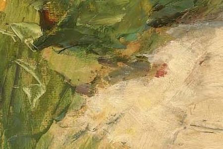 Фрагмент FLOWER SHRUBS IN WANNSEE GARDEN