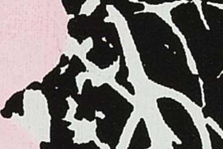 Фрагмент FLOWERS бледно голубой, бежевый бледно розовый и бордо