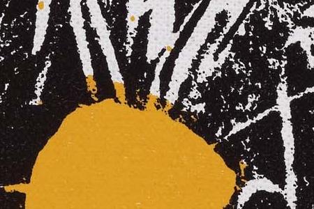 Фрагмент FLOWERS темно желтые