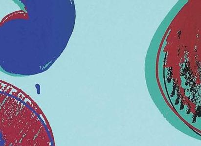 Фрагмент FOUR DOLLAR SIGNS на бирюзовом фоне