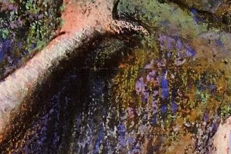 Фрагмент Франция. Голубые танцовщицы. Около 1899.