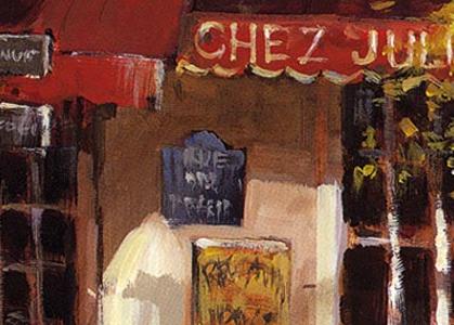 Фрагмент Французское кафе