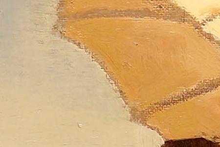 Фрагмент Girl and parasol