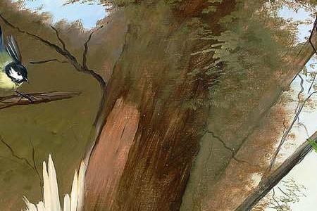 Фрагмент Golden pheasant and miscellaneous fowl