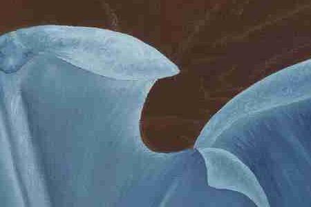 Фрагмент Голубой тюльпан 2