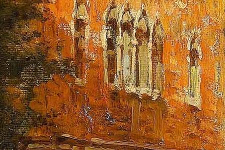 Фрагмент Gondolas in Venic