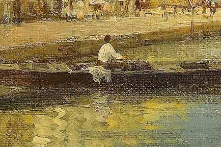 Фрагмент Gondolas in Venic