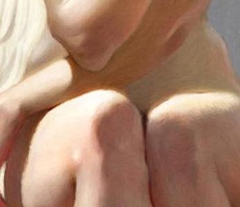 Фрагмент Грустный ангел