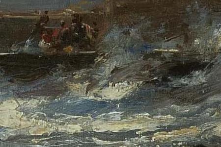 Фрагмент HARBOUR IN BAKU