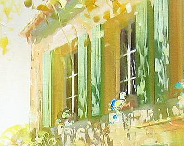 Фрагмент Have lunch under the arbour