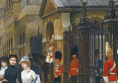 Фрагмент HORSE GUARDS WHITEHALL