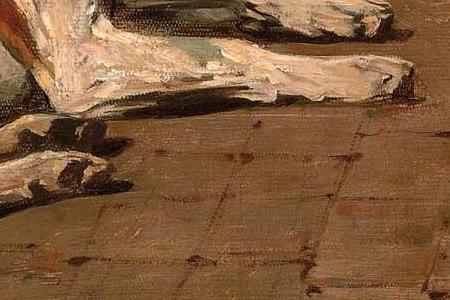 Фрагмент Hounds and a Terrier in a Stable