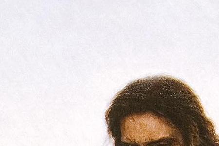 Фрагмент Христос в пустыне.1872.