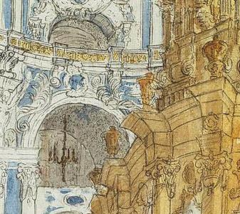 Фрагмент Интерьер храма Воскресения Христова в Новом Иерусалиме