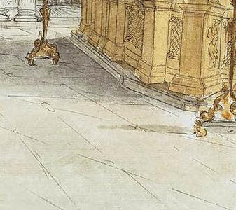 Фрагмент Интерьер храма Воскресения Христова в Новом Иерусалиме