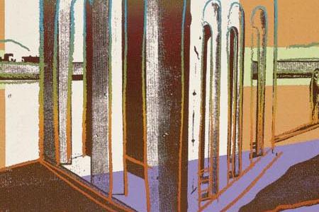 Фрагмент ITALIAN SQUARE WITH ARIADNE AFTER DE CHIRICO