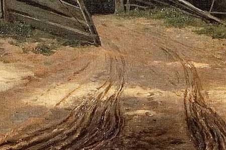 Фрагмент Кама длиз Елабуги.1895.