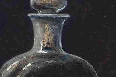 Фрагмент Классический натюрморт с графинами