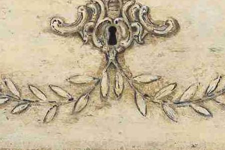 Фрагмент Классический натюрморт с графинами