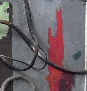 Фрагмент Коллаж серый