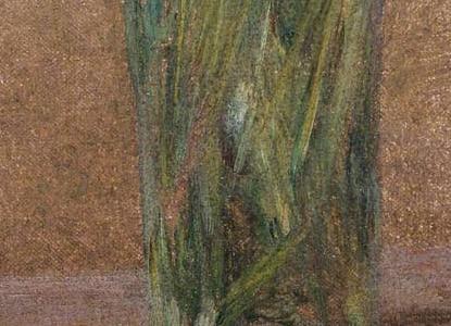 Фрагмент Композиция в зеленой вазе