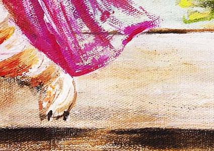 Фрагмент Кот и Попугай