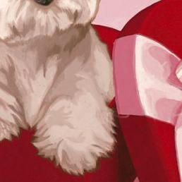 Фрагмент Красная коробочка сердечком