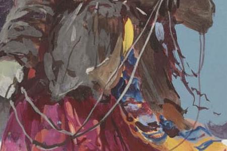 Фрагмент Крестьянка