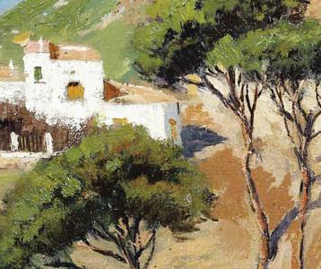 Фрагмент LA BAIE DE NAPLES