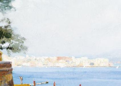 Фрагмент LA BAIE DE NAPLES