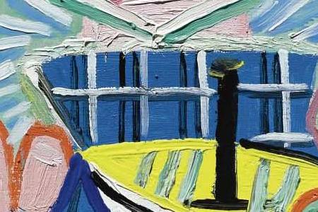 Фрагмент LA FILLE DE L ARTISTE DEUX ANS ET DEMI AVEC UN BATEAU