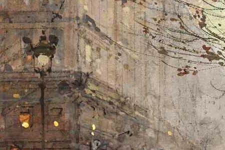 Фрагмент LA PORTE SAINT DENIS, PARIS