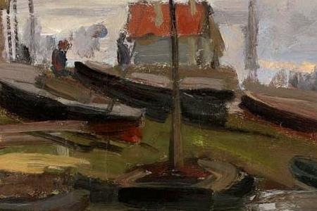 Фрагмент LA SEINE AU PETIT-GENNEVILLIERS