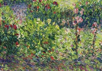 Фрагмент LA VALLEE DE LA SEINE AUX DAMPS JARDIN D OCTAVE MIRBEAU