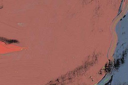 Фрагмент LADIES AND GENTLEMEN розово зеленый