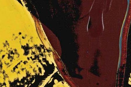 Фрагмент LADIES AND GENTLEMEN желто голубой