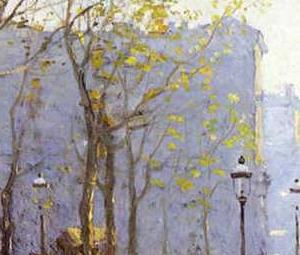 Фрагмент Late afternoon washington square