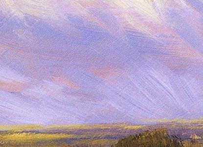 Фрагмент Lavender Skies Diteil