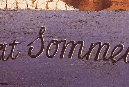 Фрагмент Le Chat Sommeillant.