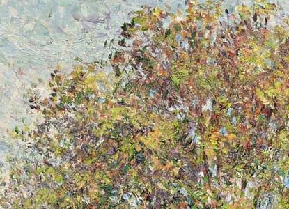 Фрагмент LE GRAND NOYER AU PRINTEMPS ERAGNY