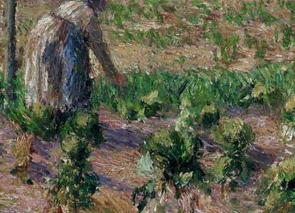 Фрагмент LE JARDIN DE MAUBUISSON PONTOISE LA MERE BELETTE