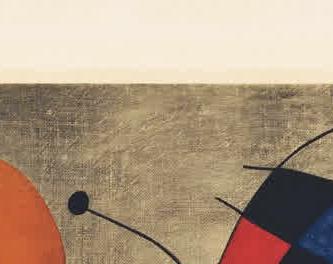 Фрагмент Le Sourire aux ailes flamboyantes (Maeght 1705)