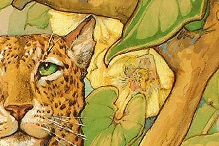 Фрагмент Leopard in Tree