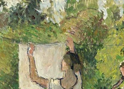 Фрагмент Les Laveuses ragny esquisse