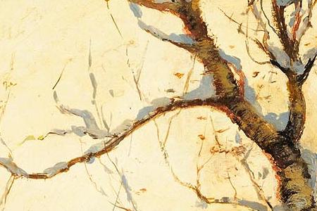 Фрагмент Лесной пейзаж