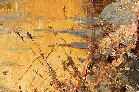 Фрагмент Лесной пейзаж