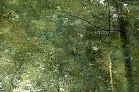 Фрагмент Лесной пейзаж