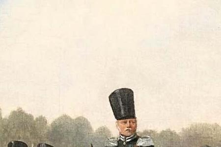 Фрагмент LIFEGUARDS ON CONSTABLE SQUARE, GATCHINA