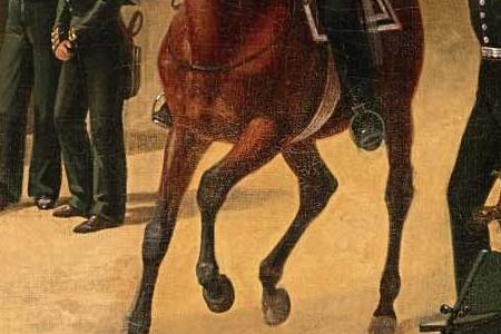 Фрагмент LIFEGUARDS ON CONSTABLE SQUARE, GATCHINA